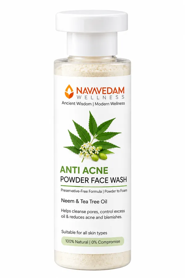 Anti_Acne_Powder_Face_Wash_with_Neem_&_French_Green_Clay_|_Navavedam_Wellness