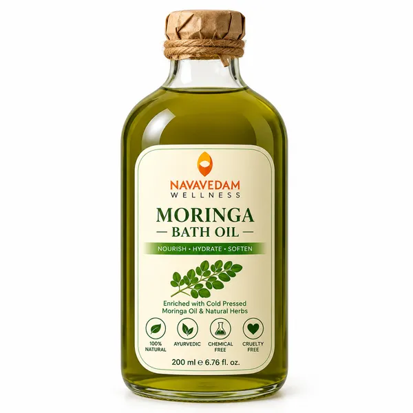 Moringa_Nourish_Bath_Oil_For_Body_Glow_|_Navavedam_Wellness