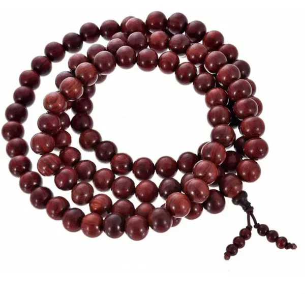 Pure_Red_Sandalwood_Mala_108_Beads