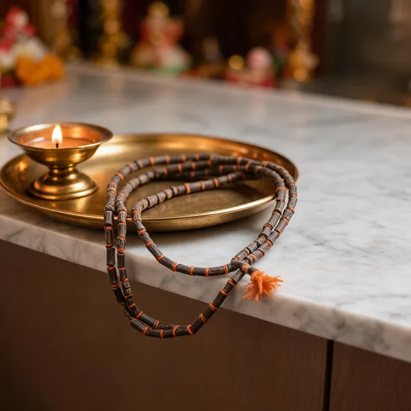 Pure_Shyama_Tulsi_Black_Mala_108_Beads_Handcrafted_Black_Tulsi_Japa_Mala_&_Kanthi_Necklaceoption_Sacred_Black_Tulsi_Meditation_Rosary