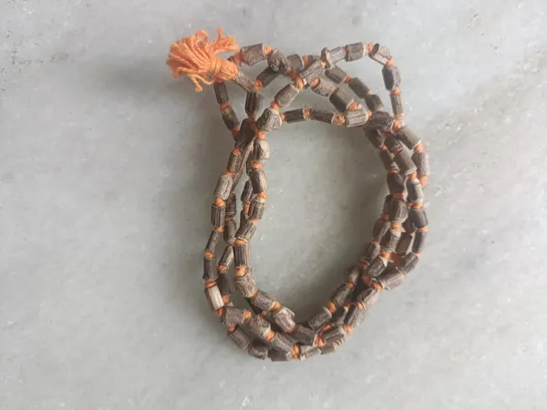Pure_Shyama_Tulsi_Black_Mala_108_Beads_Handcrafted_Black_Tulsi_Japa_Mala_&_Kanthi_Necklaceoption_Sacred_Black_Tulsi_Meditation_Rosary