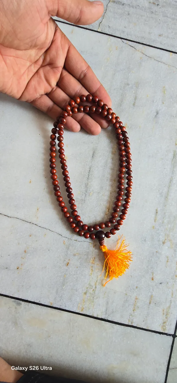 Pure_Red_Sandalwood_Mala_108_Beads