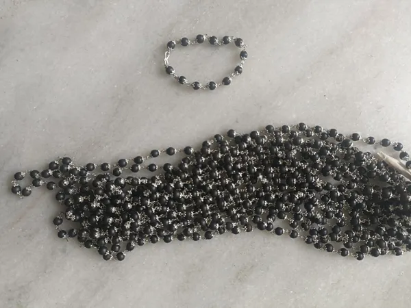 Premium_Karungali_Mala_And_Bracelet_Combo_With_German_Silver_Capping