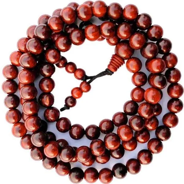 Pure_Red_Sandalwood_Mala_108_Beads