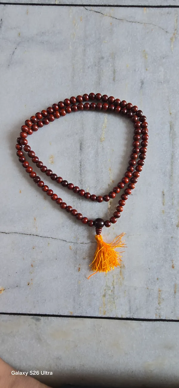 Pure_Red_Sandalwood_Mala_108_Beads