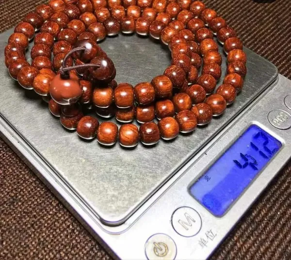 Pure_Red_Sandalwood_Mala_108_Beads