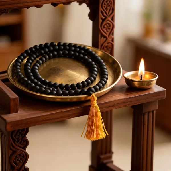 Authentic_Karungali_Mala_108_Beads_With_Yellow_Tassel