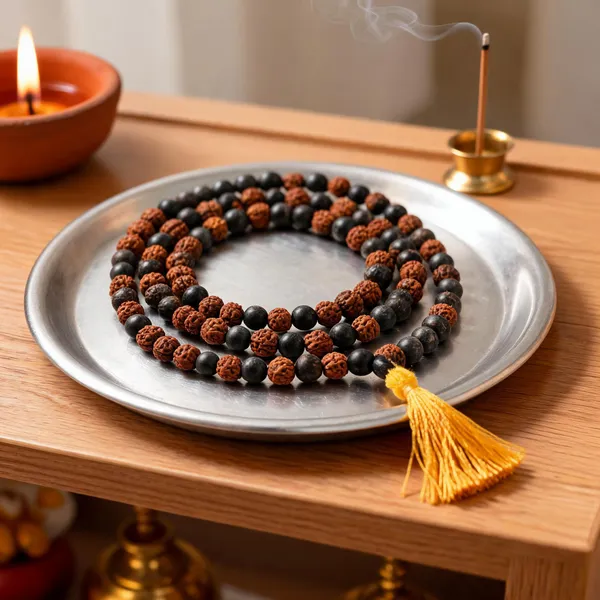 Sacred_Karungali_Rudraksha_Mala_108_Beads