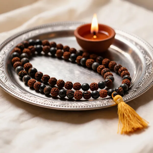 Sacred_Karungali_Rudraksha_Mala_108_Beads