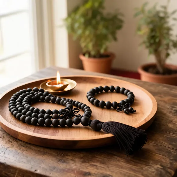 Pure_Black_Tulsi_Wood_Mala_And_Bracelet_Spiritual_Combo_Pack