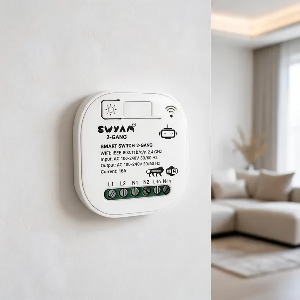 Swyam_2-Gang_Wifi_Smart_Switch_-_Made_In_India_(1-Year_Warranty),_Electrical_Safety,_No_Hub_Required,_Supports_Alexa_&_Google,_2-Way_Control,_16A_Load