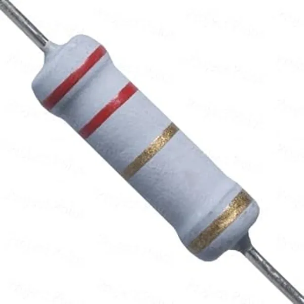 2.2_Ohm_1_Watt_±5%_Tolerance_Wire_Wound_Resistor_(Wwr)_(Original)_–_High_Durability_And_Precision