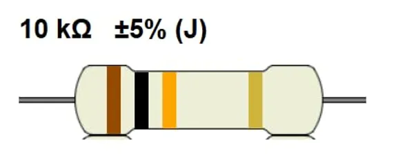 10K_Ohm_Resistor_±5%_(Original),_1/4_Watt,_Brown_Black_Orange_Gold_Color_Code