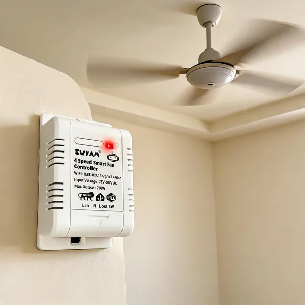 Home_Assistant-Compatible_Smart_Wifi_Digital_Fan_Regulator_By_Swyam_|_4-Speed_Fan_Control_|_Electrical_Safety_Features_|_Retrofit_Design_|_No_Hub_Required_|_Made_In_India_|_1_Year_Warranty