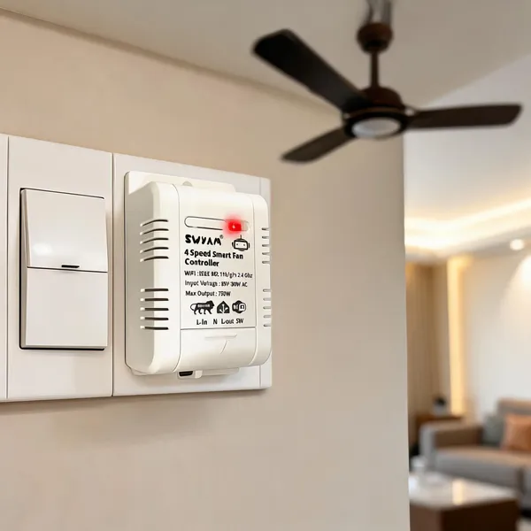Home_Assistant-Compatible_Smart_Wifi_Digital_Fan_Regulator_By_Swyam_|_4-Speed_Fan_Control_|_Electrical_Safety_Features_|_Retrofit_Design_|_No_Hub_Required_|_Made_In_India_|_1_Year_Warranty