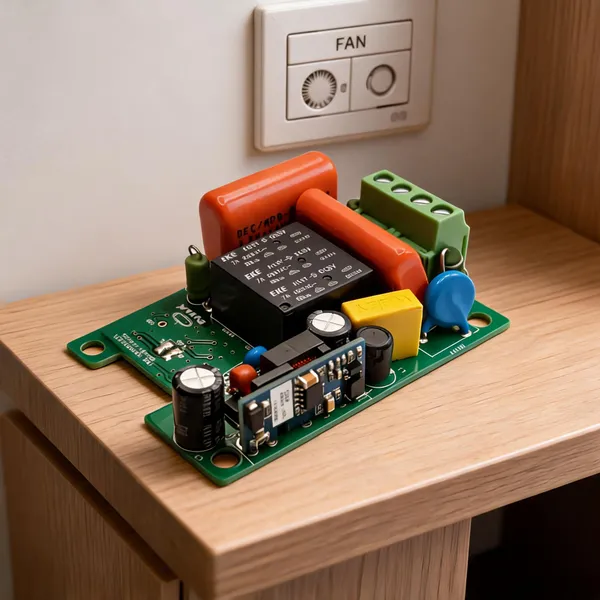 Home_Assistant_Diy_Wifi_2-Way_Fan_Speed_Controller_Pcb_Board_|_Esp8266_Based_|_Local_Control_|_No_Hub_Required_|_Home_Automation_Compatible