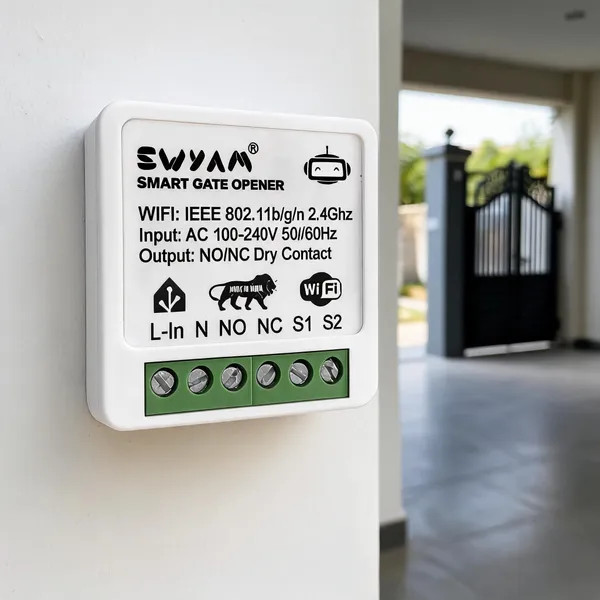 Home_Assistant-Compatible_Smart_Wifi_Door_Gate_Opener_Module_By_Swyam_|_Dry_Contact_(Voltage-Free)_No/Nc_Relay_Switch_For_Automatic_Gates,_Door_Access_Control_|_Home_Assistant_Integration