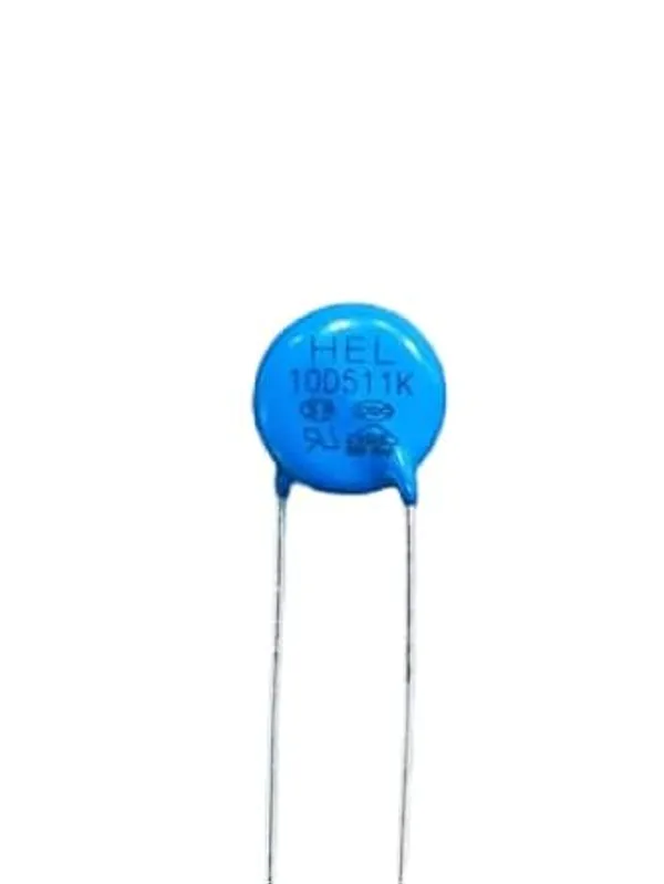 Varistor_Mov_Hel10D511K,_510V_±10%,_High_Surge_Protection_2500A_(8/20ΜS),_Operating_Temperature:_-40°C_To_105°C,_Straight_Lead_