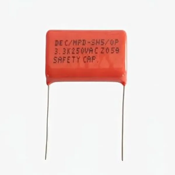 Plastic_Film_Capacitor_Dec_(Mpd-Sws)_3.3K/10/250Vac_–_Safety_Film_Capacitor_For_High-Performance_Electrical_Applications_28*9*20mm
