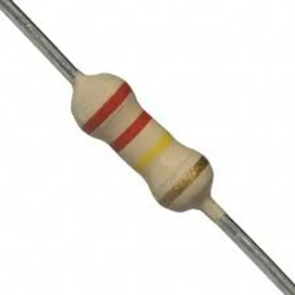220K_Ohm_±5%_1/4_Watt_Resistors_(Original)_-_Red,_Red,_Yellow,_Gold_Color_Bands