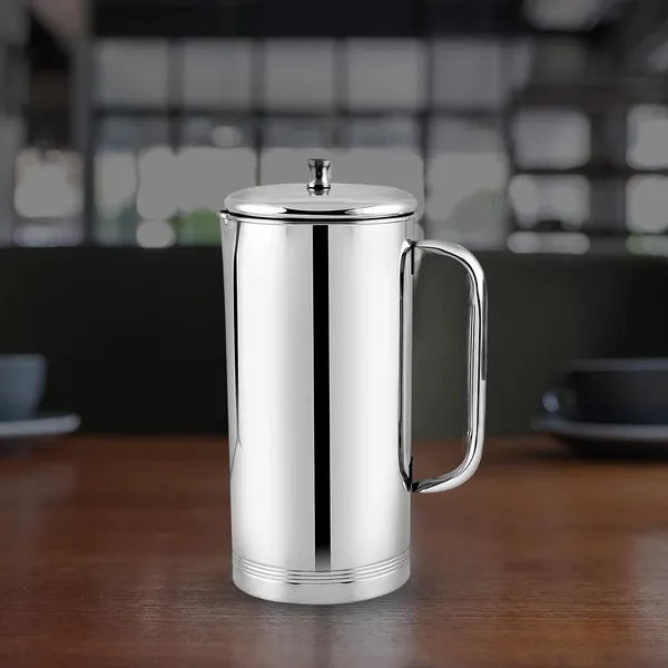 Silver_Stainless_Steel_2_Litre_Water_Jug_With_Lid