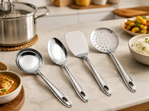 Silver_Stainless_Steel_Engraved_Measurements_4_Piece_Measuring_Spoon_Set_And__Mirror_Finish_4_Piece_Kitchen_Utensil_Set_Pack_Of_2