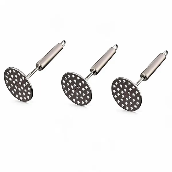 Silver_Stainless_Steel_Wide_Plate_Vegetable_Fruit_Potato_Masher_Pack_Of_3
