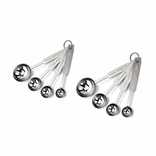 Silver_Stainless_Steel_Engraved_Measurements_4_Piece_Measuring_Spoon_Set_And__Mirror_Finish_4_Piece_Kitchen_Utensil_Set_Pack_Of_2