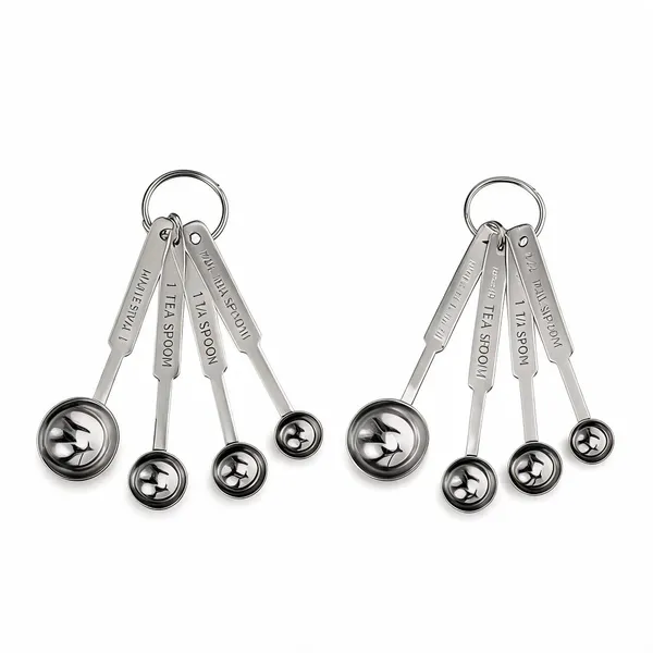 Silver_Stainless_Steel_Engraved_Measurements_4_Piece_Measuring_Spoon_Set_And__Mirror_Finish_4_Piece_Kitchen_Utensil_Set_Pack_Of_2