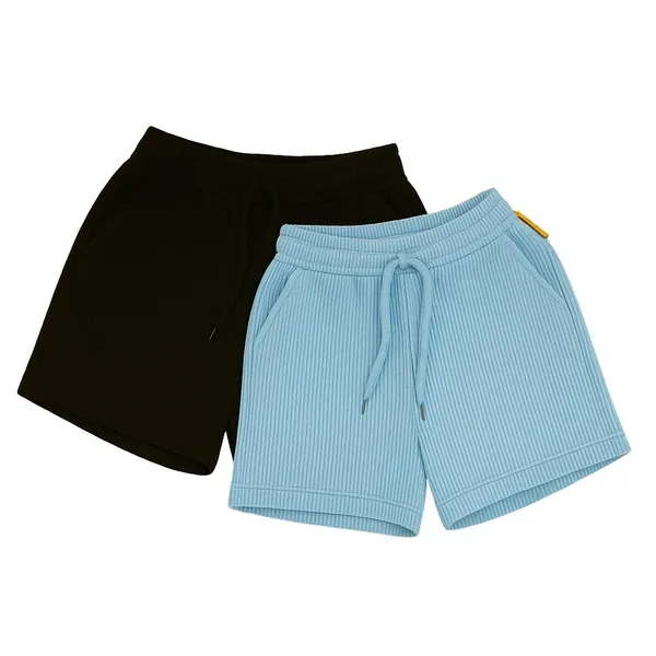 Women_S_Ribbed_Cotton_Shorts