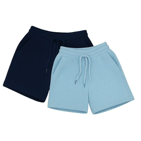 Women_S_Ribbed_Cotton_Shorts