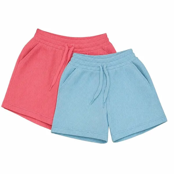 Women_S_Ribbed_Cotton_Shorts
