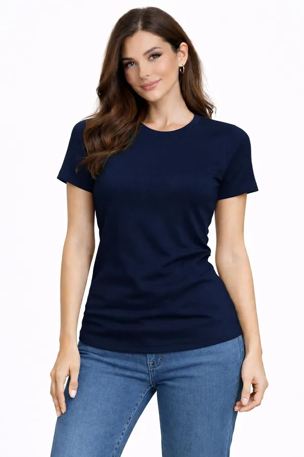 Women_S_Cotton_Ribbed_T_Shirt_End