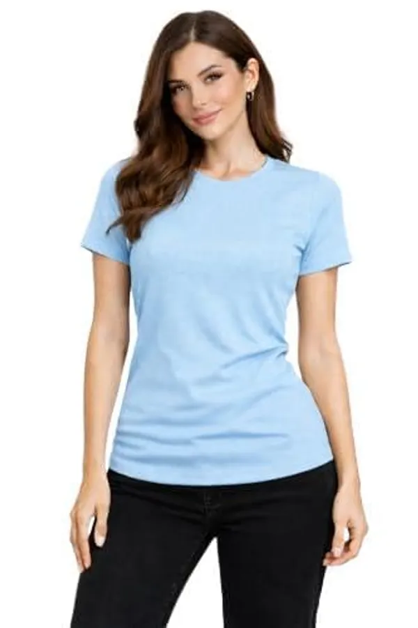 Women_S_Ribbed_Cotton_T_Shirt