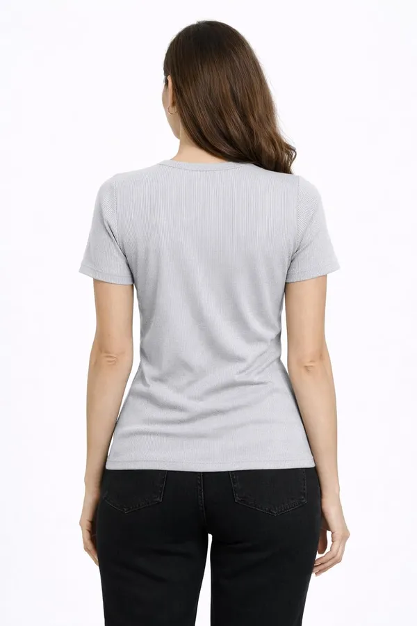 Women_S_Cotton_Ribbed_T_Shirt