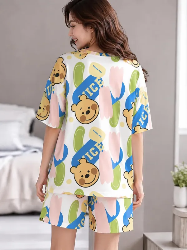 Women_S_Pajama_Set_Top_And_Shorts
