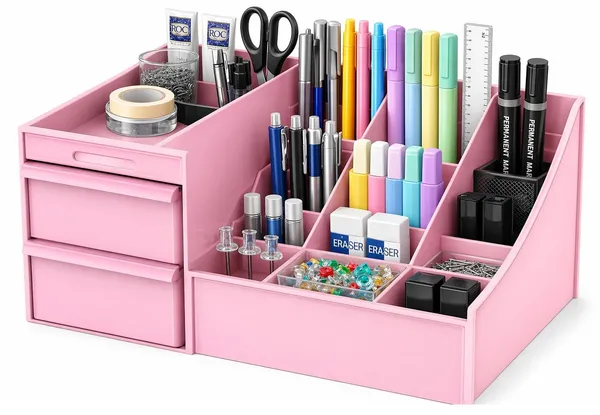 Desk_Organizer_With_Compartments