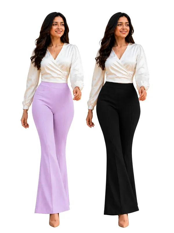 Women_S_High_Waist_Flared_Pants