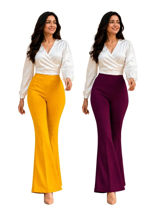 Women_S_High_Waist_Flared_Pants