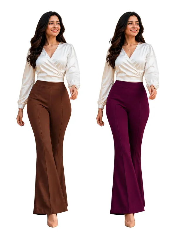 Women_S_High_Waist_Flared_Pants