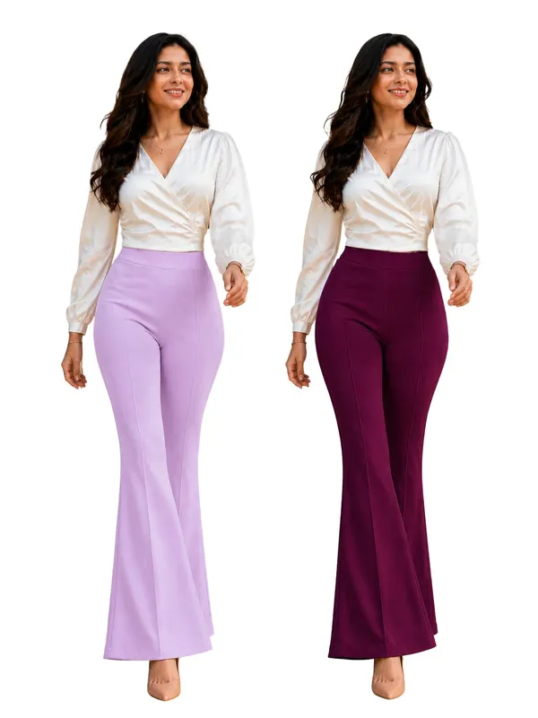 Women_S_High_Waist_Flared_Pants