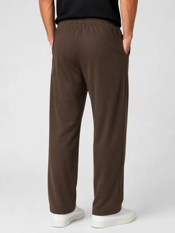 Brown_Polyester_Relaxed_Fit_Drawstring_Trousers_For_Men