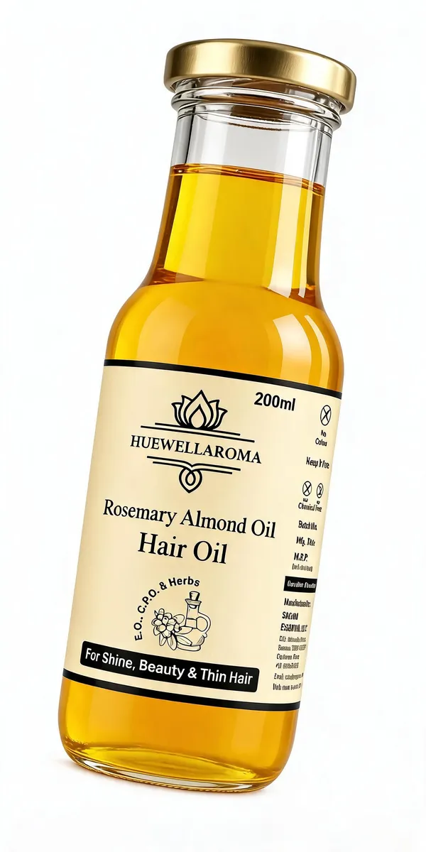 Huewellaroma_Rosemary_Almond_Hair_Oil_200_ml