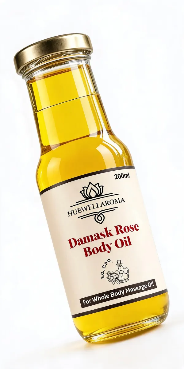 Huewellaroma_Damask_Rose_Body_Oil_200_ml