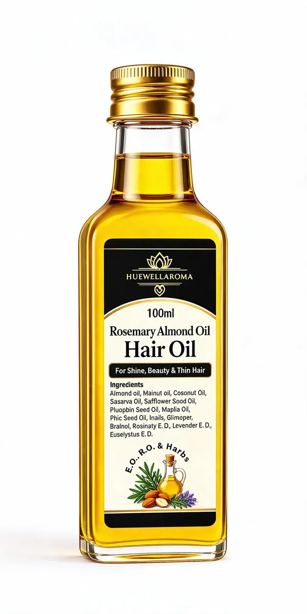 Huewellaroma_Rosemary_Almond_Hair_Oil_100ml
