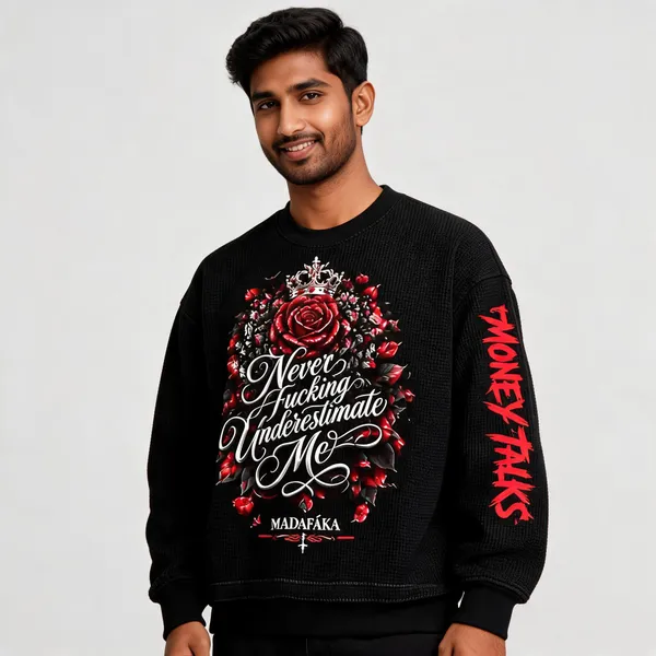 Black_Cotton_Waffle_Regular_Fit_Graphic_Sweatshirt_For_Men