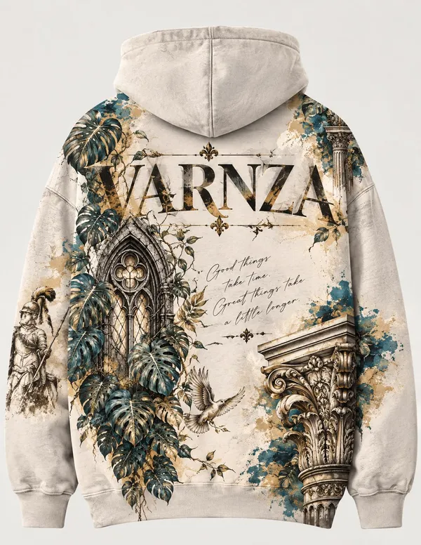 Blue_Cotton_Oversized_Graphic_Pullover_Hoodie_For_Unisex