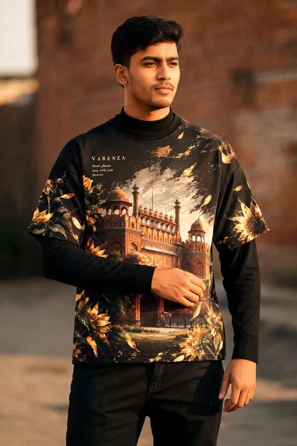 Black_Cotton_Regular_Fit_Architectural_Graphic_T-Shirt_For_Unisex