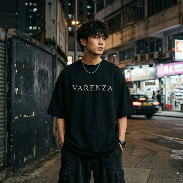 Black_Cotton_Oversized_Graphic_Print_T-Shirt_For_Unisex