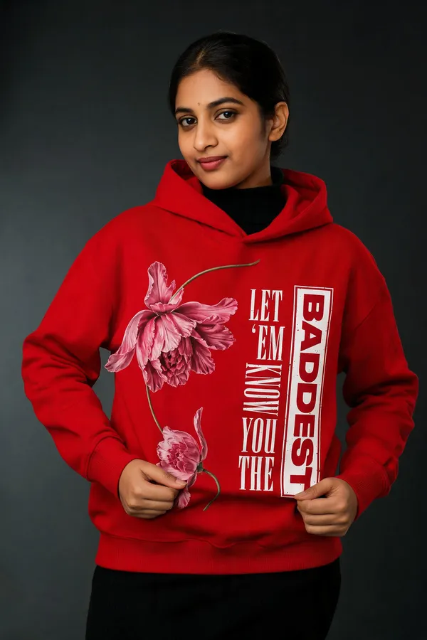 Cream_Cotton_Relaxed_Fit_Floral_Graphic_Hoodie_For_Unisex